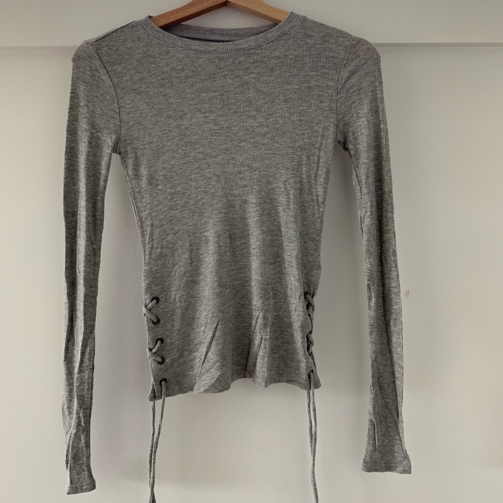 aeropostale gray long sleeve